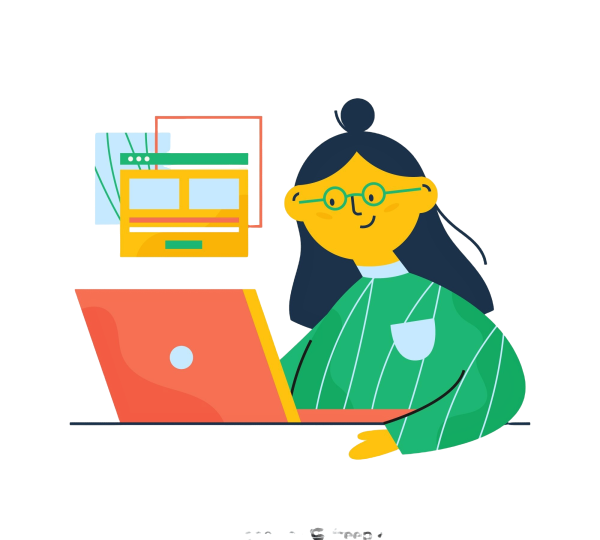 social-influencer-flat-background